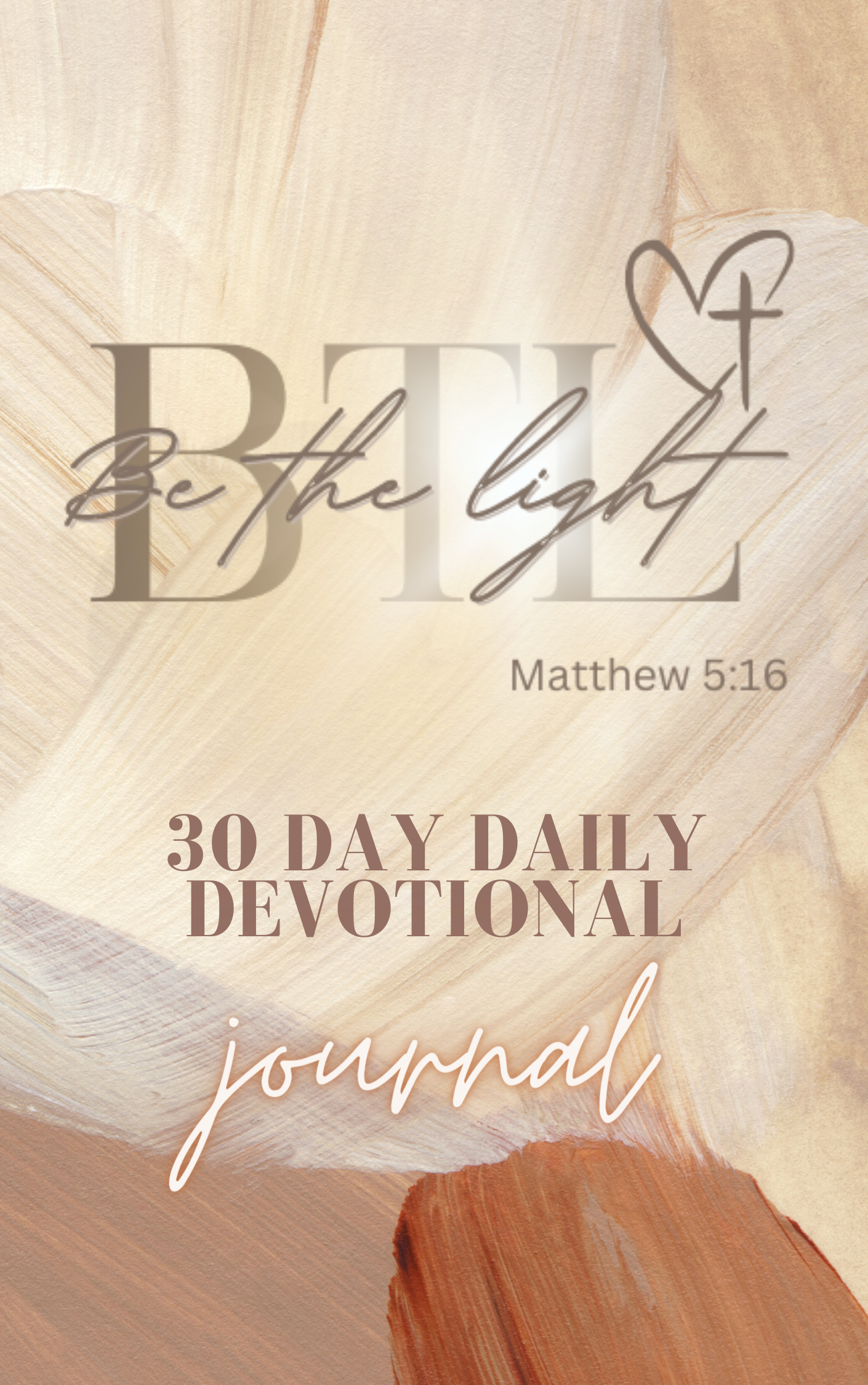 DIGITAL DOWNLOAD BE THE LIGHT DEVOTIONAL JOURNAL